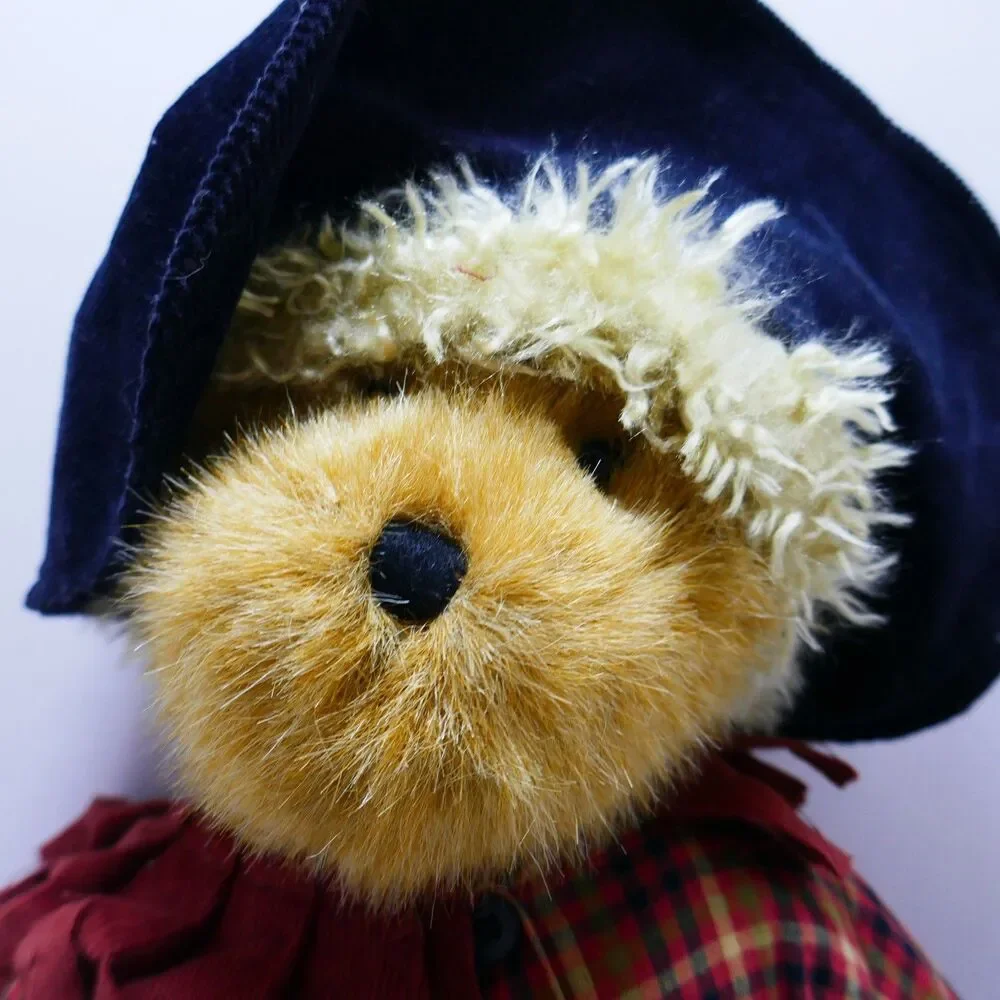 Boyds Bears Roscoe Strawbottom Plush Bear Scarecrow Best Dressed Series 21